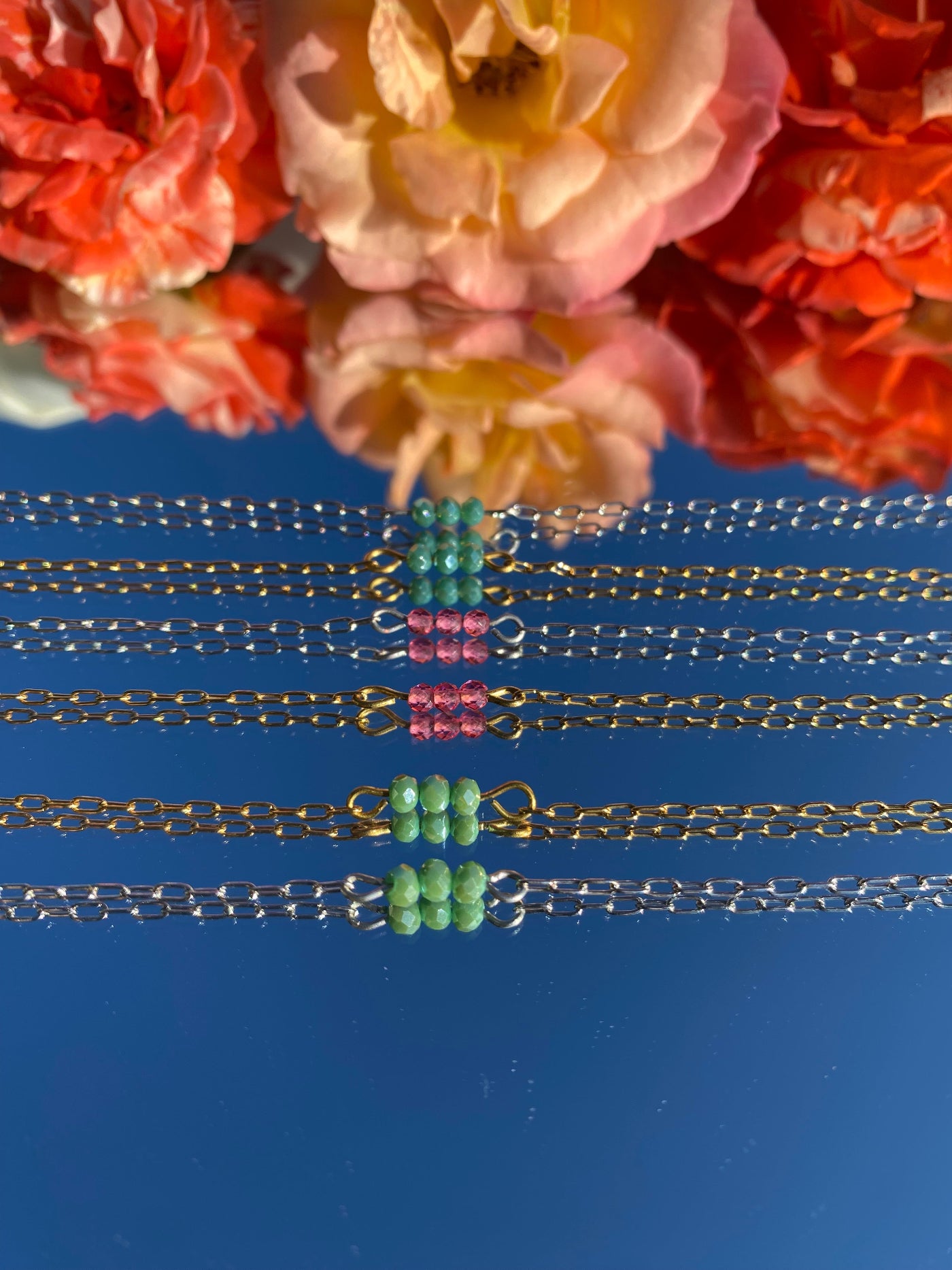 Bracelet ELAYA, coloré, doré, argent 