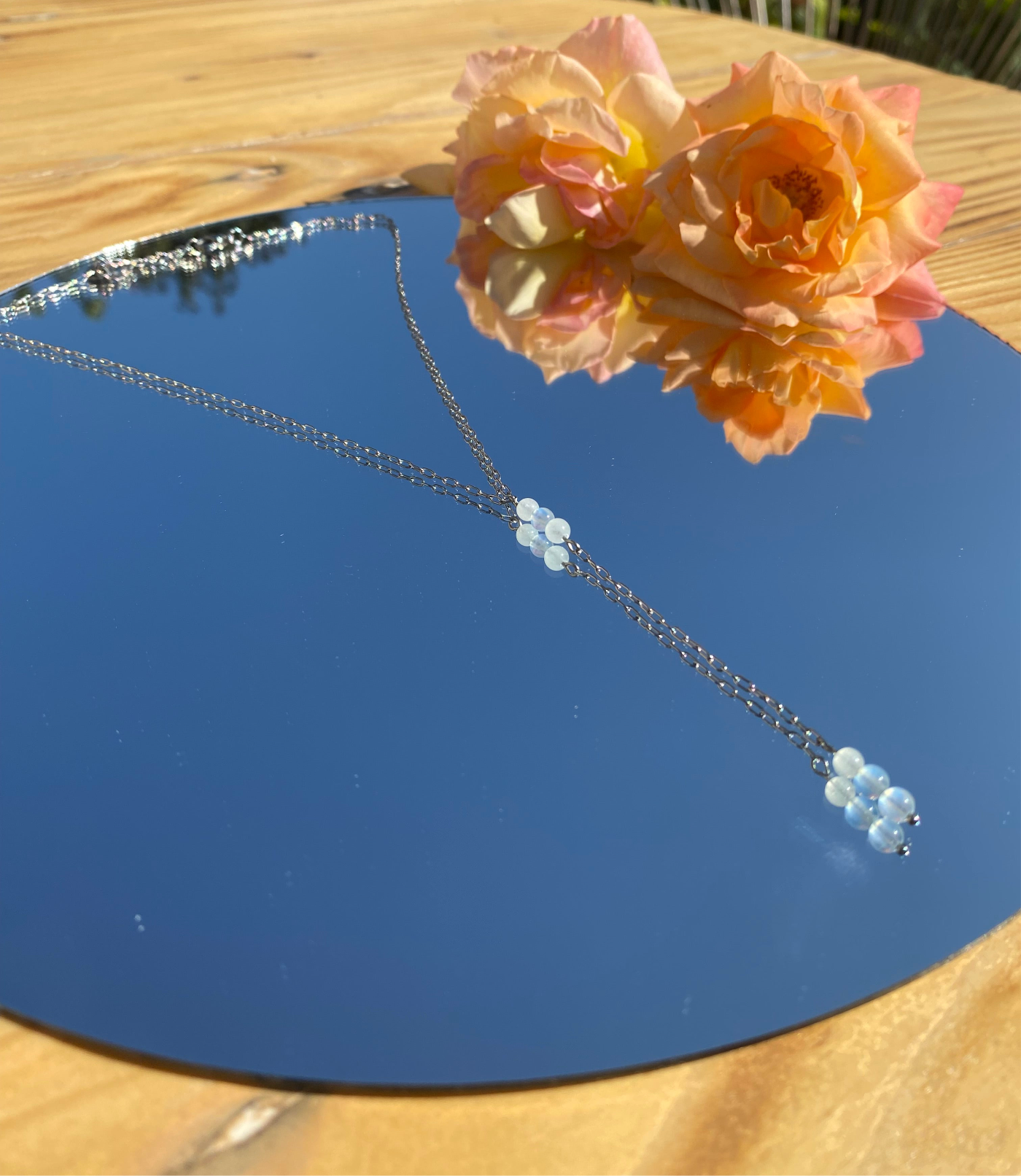 Collier EERNITY, aigue-marine, argent